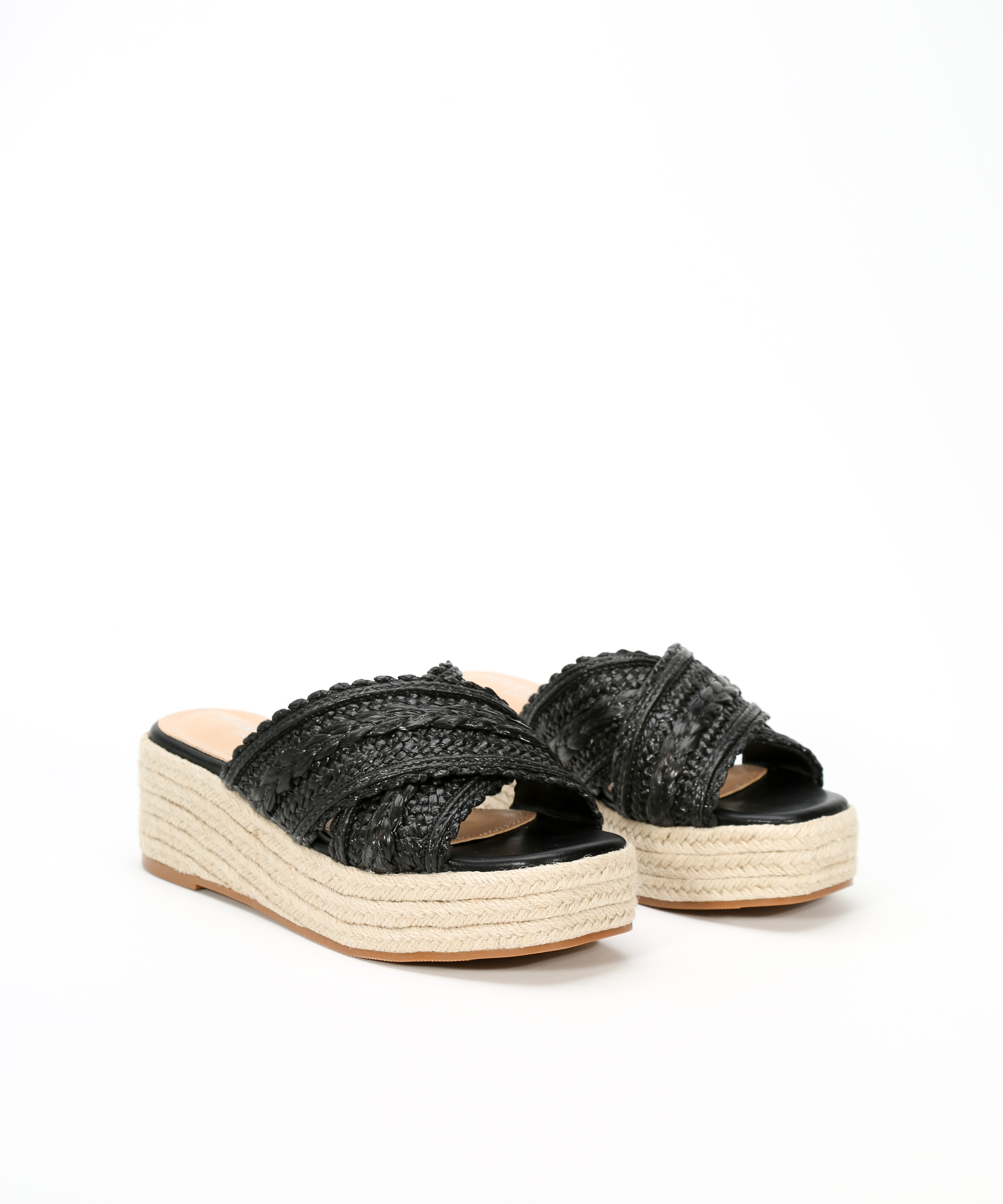 Sandalias plataforma cruceta detalles image number null